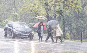 Aemet activa para el jueves la alerta amarilla por lluvia y viento
