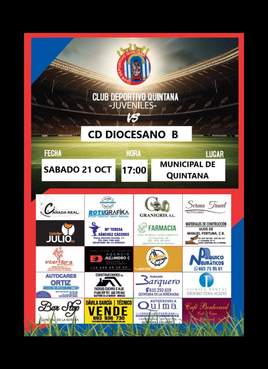 El CD Quintana Juvenil recibe al CD Diocesano 'B'