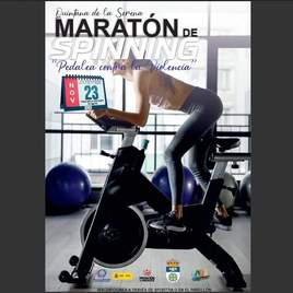 Maratón de spinning en Quintana para luchar contra la Violencia de Género