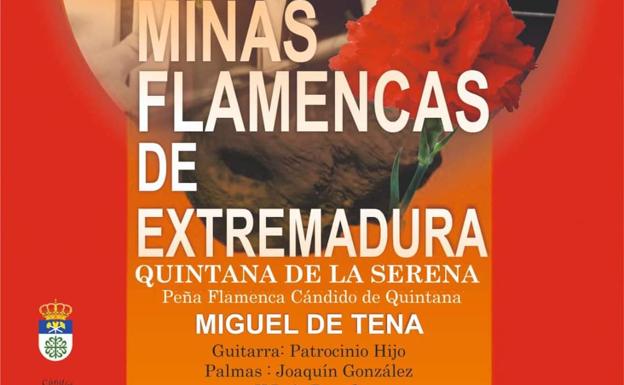 Miguel de Tena en Quintana con las Minas Flamencas de Extremadura