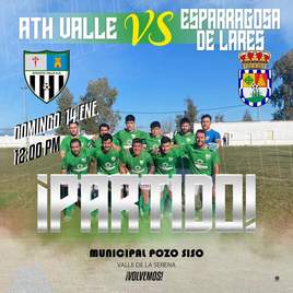 El Athletic Valle recibe a Esparragosa de Lares en el Municipal Pozo Siso