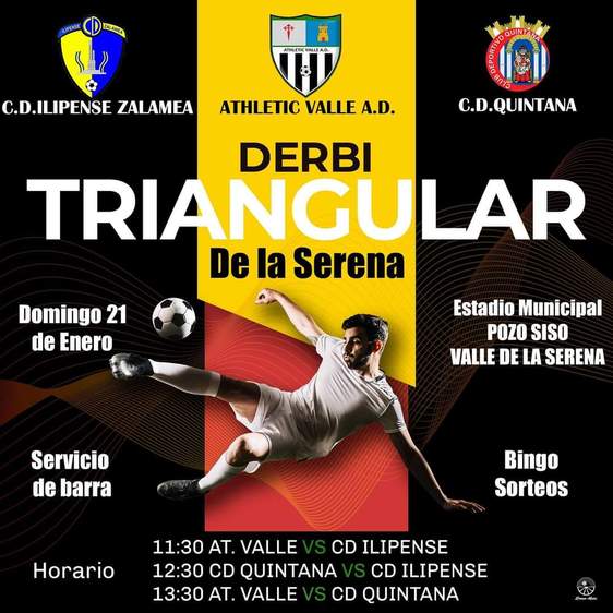 El CD Quintana disputará un triangular frente a Ilipense Zalamea y Athletic Valle