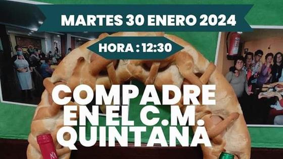 Celebración anticipada del 'Jueves de compadre' en el Centro de Mayores