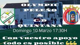 Dura salida para el CD Quintana en la jornada 18