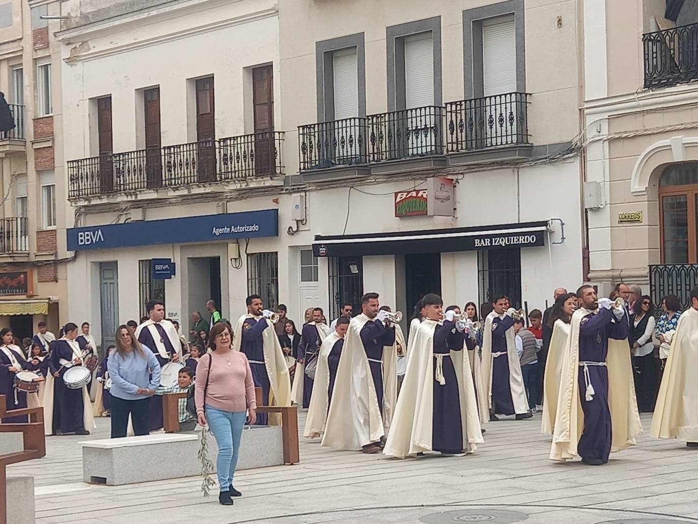 La lluvia altera parte de la Semana Santa quintanense