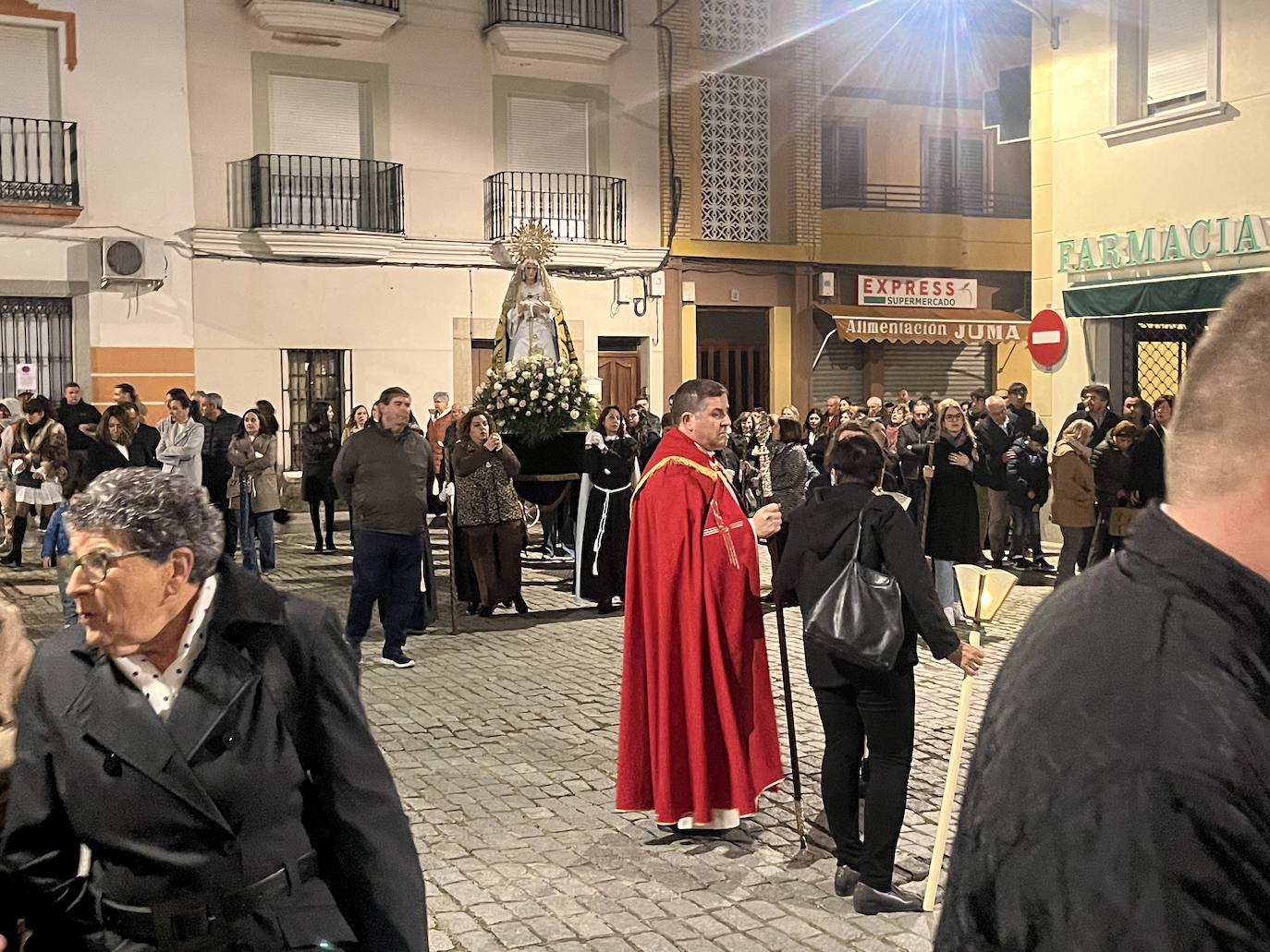 La lluvia altera parte de la Semana Santa quintanense