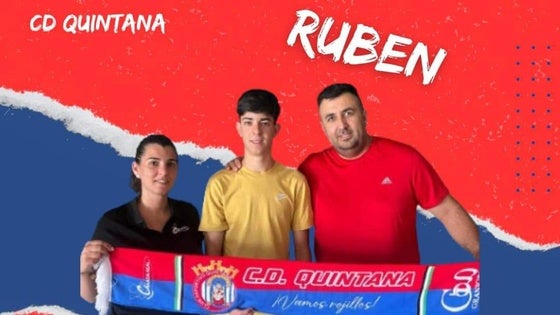 Rubén Barquero, tercer confirmado del CD Quintana para la temporada 2024/2025