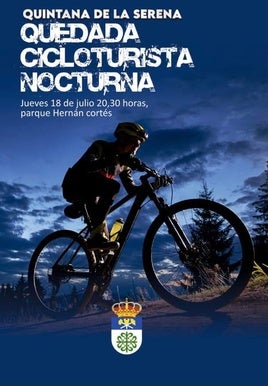 Quedada cicloturista nocturna el 18 de julio