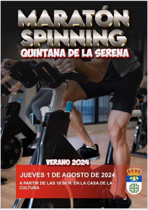 Se acerca el maratón de spinning en Quintana