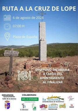 Ruta a la Cruz de Lope el 6 de agosto