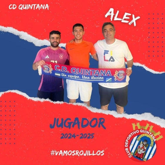 El CD Quintana contará una temporada más con Alejandro Gallardo