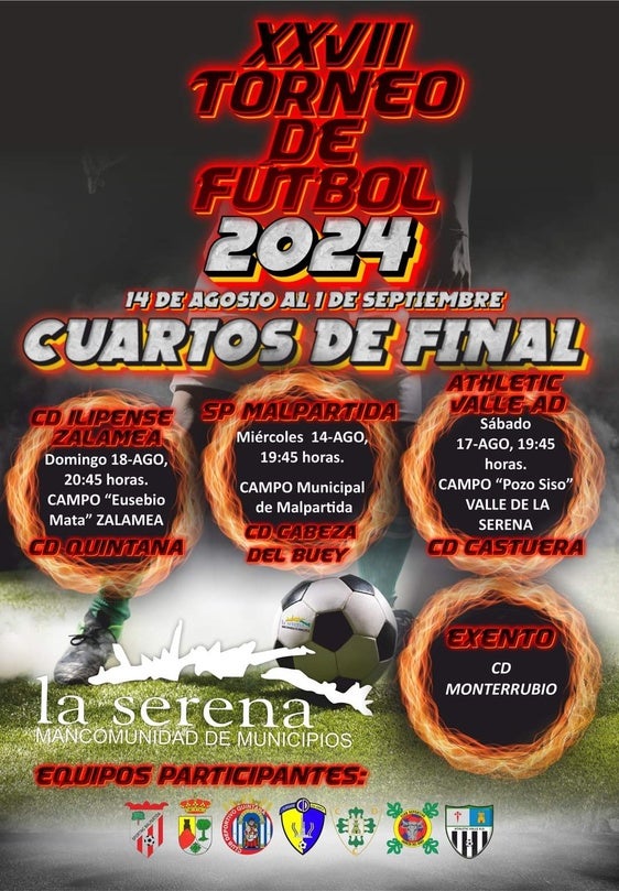 El CD Quintana conoce rival en el Torneo Mancomunidad