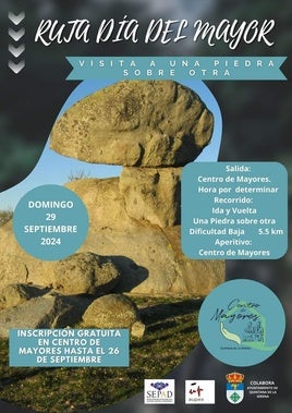 La Asociación CM DE Quintana organiza una ruta a una Piedra sobre otra'