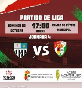 El Athletic Valle recibe al CD Monterrubio tras dos semanas de parón