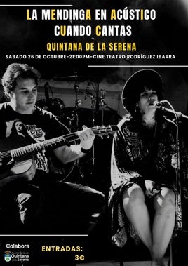 'La Mendinga' concierto acústico en Quintana