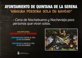 'Ninguna persona sola en Navidad', gesto navideño del Ayuntamiento de Quintana