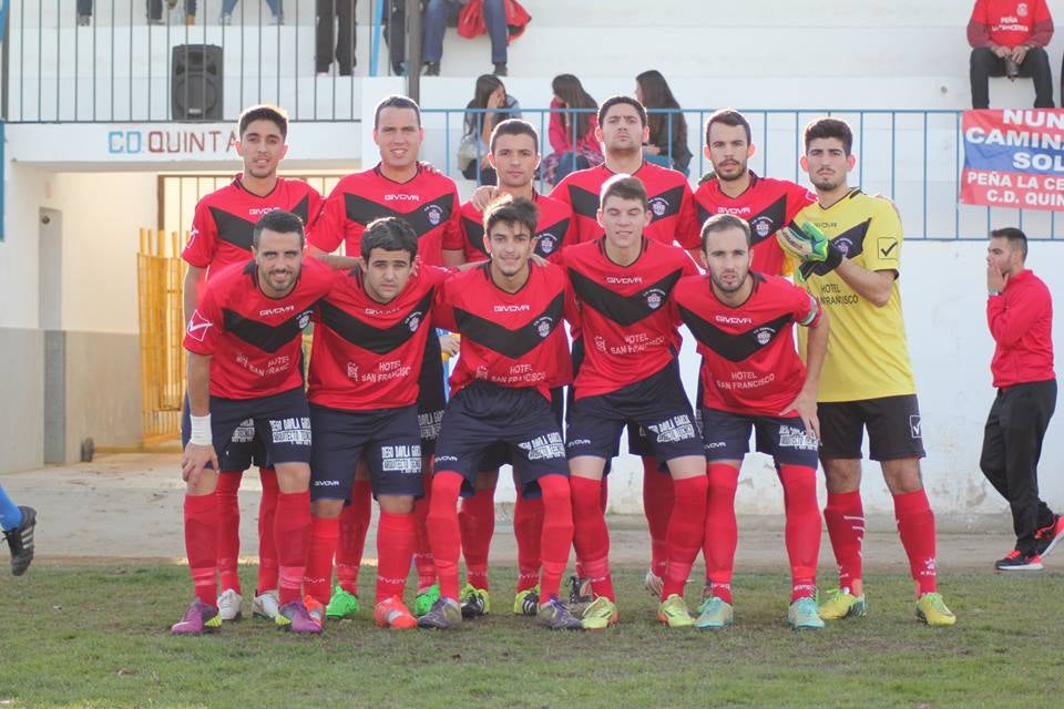 El C.D. Quintana ganó 0-3 al Villafranca en un partido compleo del equipo de Gallardo