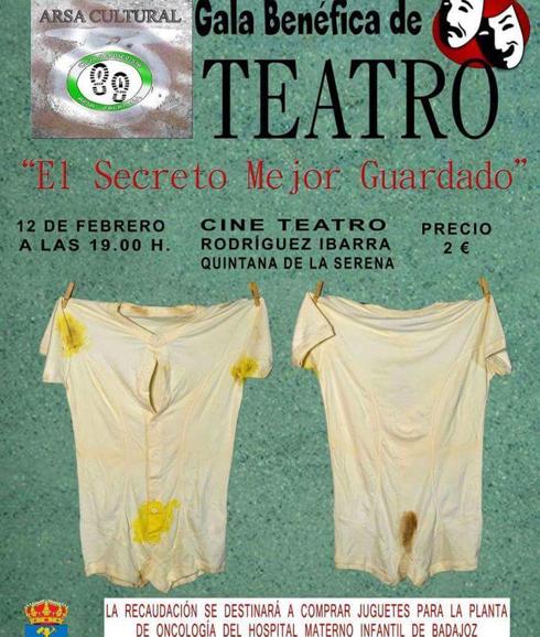 Cartel de la representación 