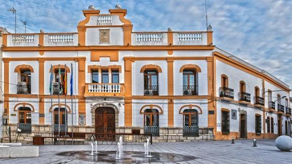 La fachada del ayuntamiento 