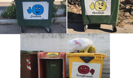 Una campaña municipal evalúa la limpieza de los contenedores locales