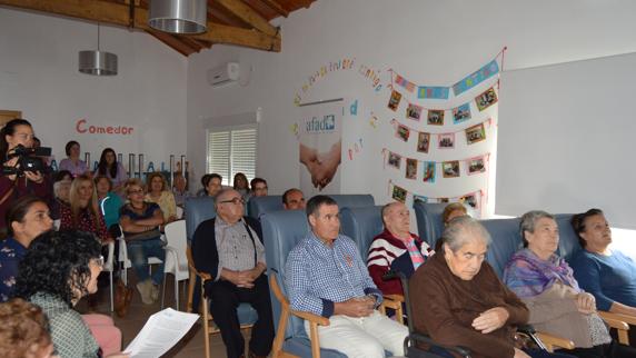 Durante la proyección del video 