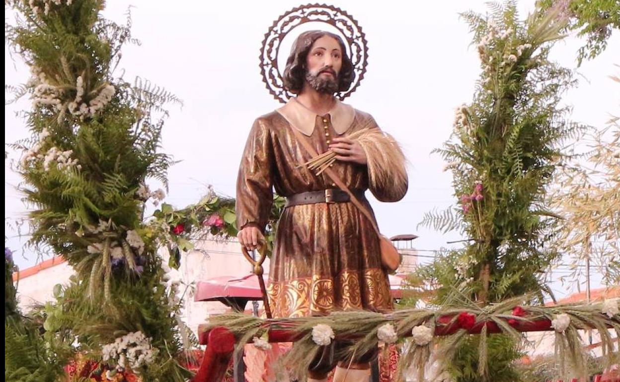 Imagen de San Isidro Labrador. 