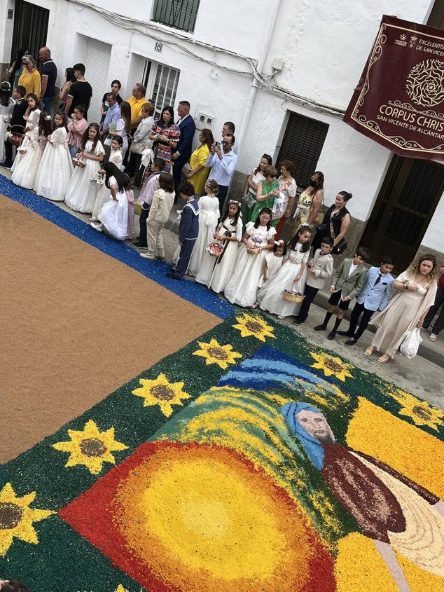 Fotos: San Vicente de Alcántara celebra el Corpus Christi