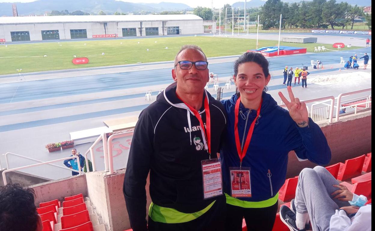 Éxito nacional del atletismo adaptado sanvicenteño