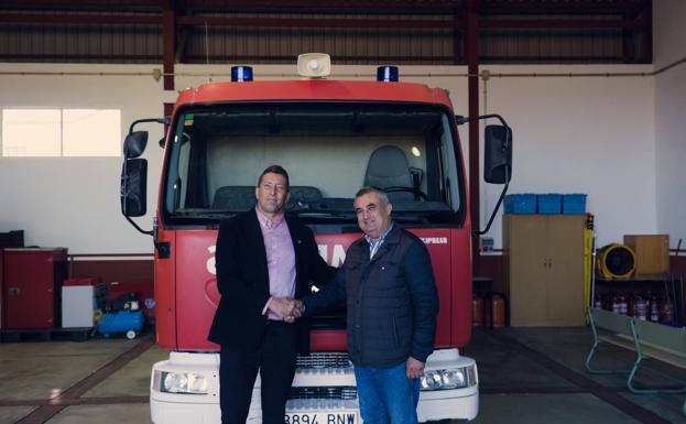 Juan Manuel Ortíz y Andrés Hernáiz. 