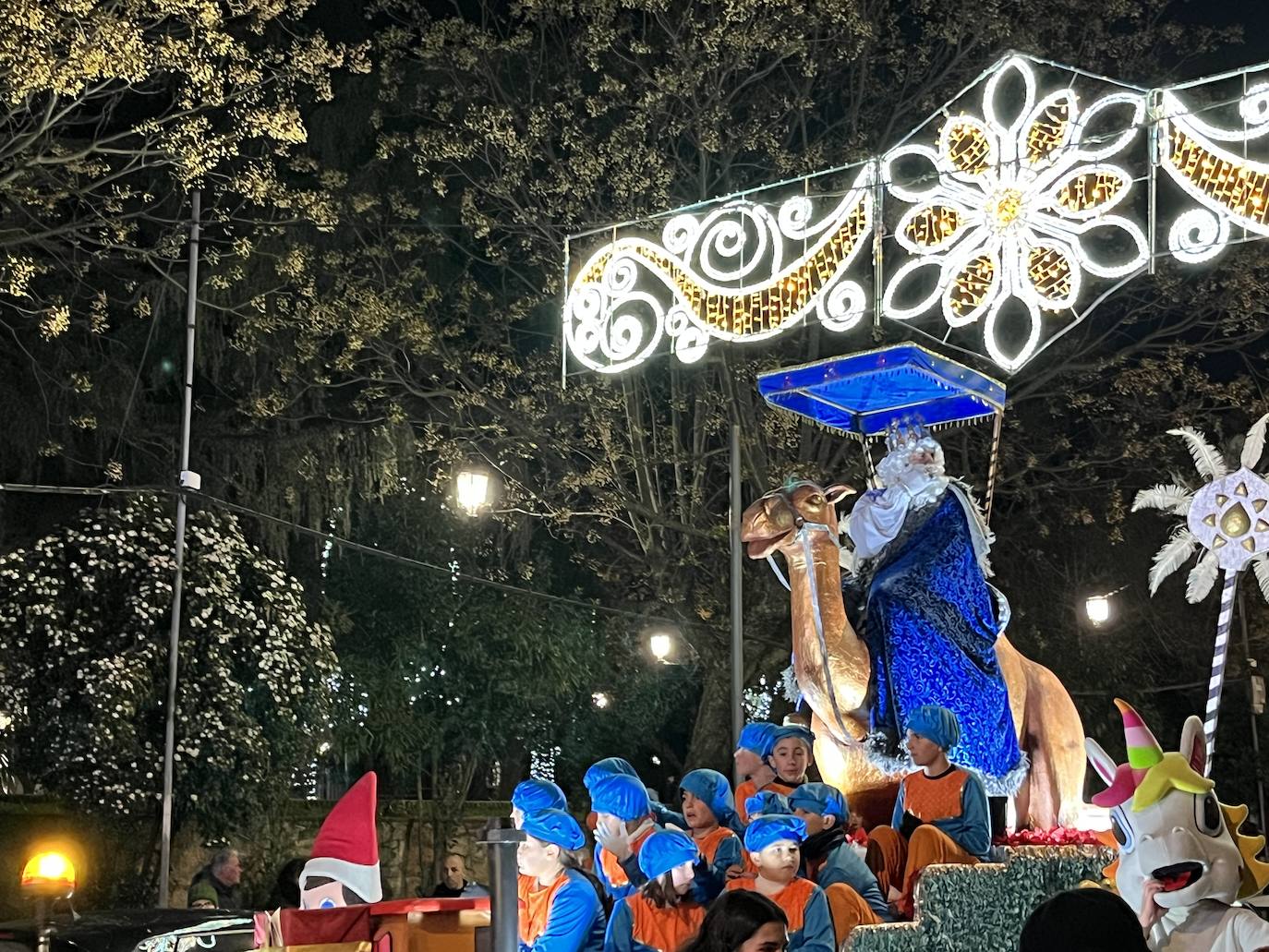San Vicente recibe la visita de los Reyes Magos