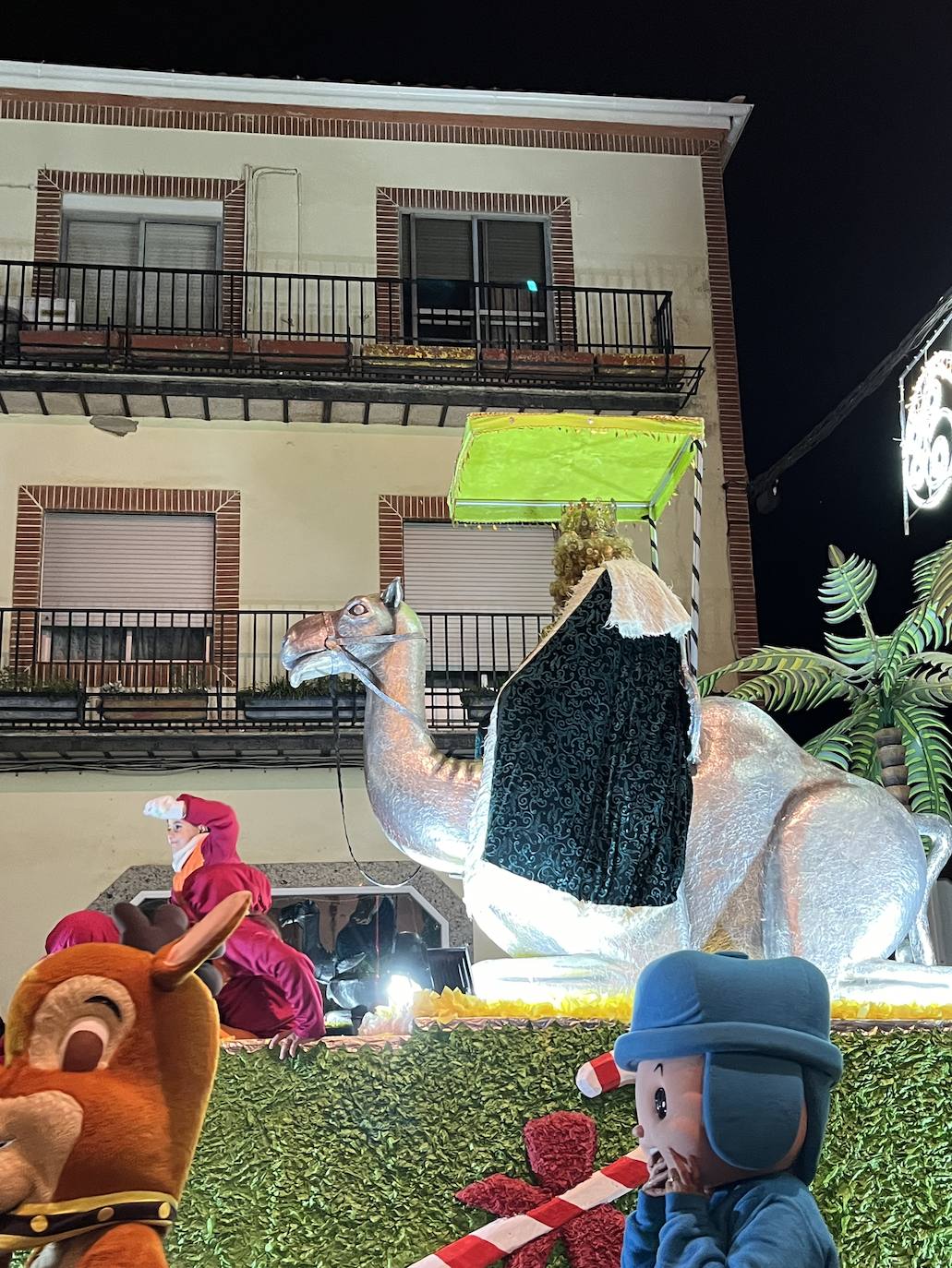 San Vicente recibe la visita de los Reyes Magos