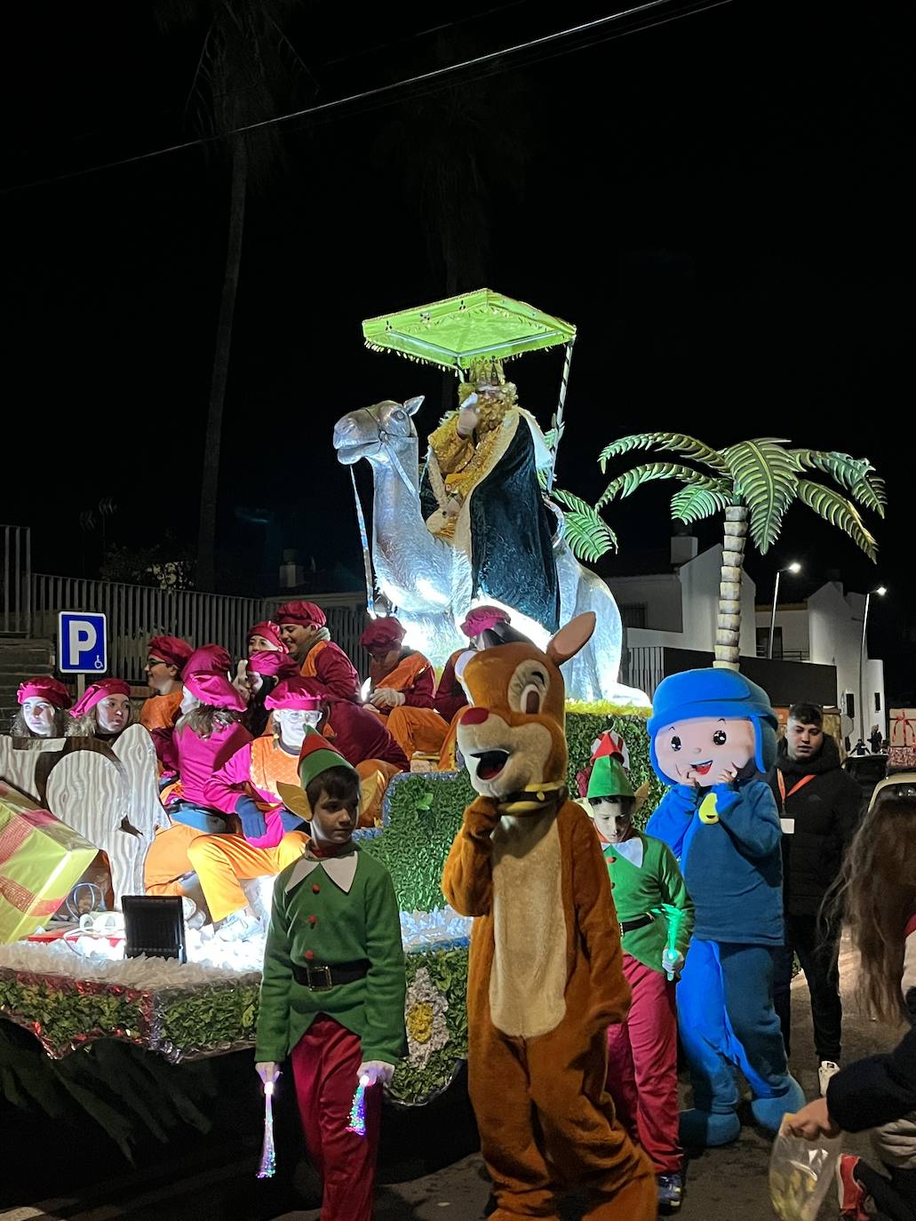 San Vicente recibe la visita de los Reyes Magos