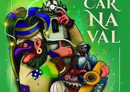 Cartel anunciador del Carnaval 2024.