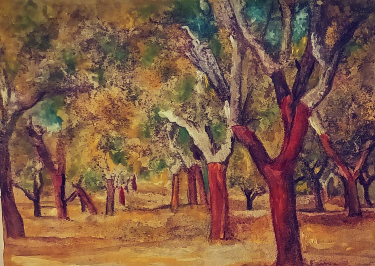Imagen secundaria 1 - Luis Zamoro Negrín, un artesano del corcho ligado a sus raíces