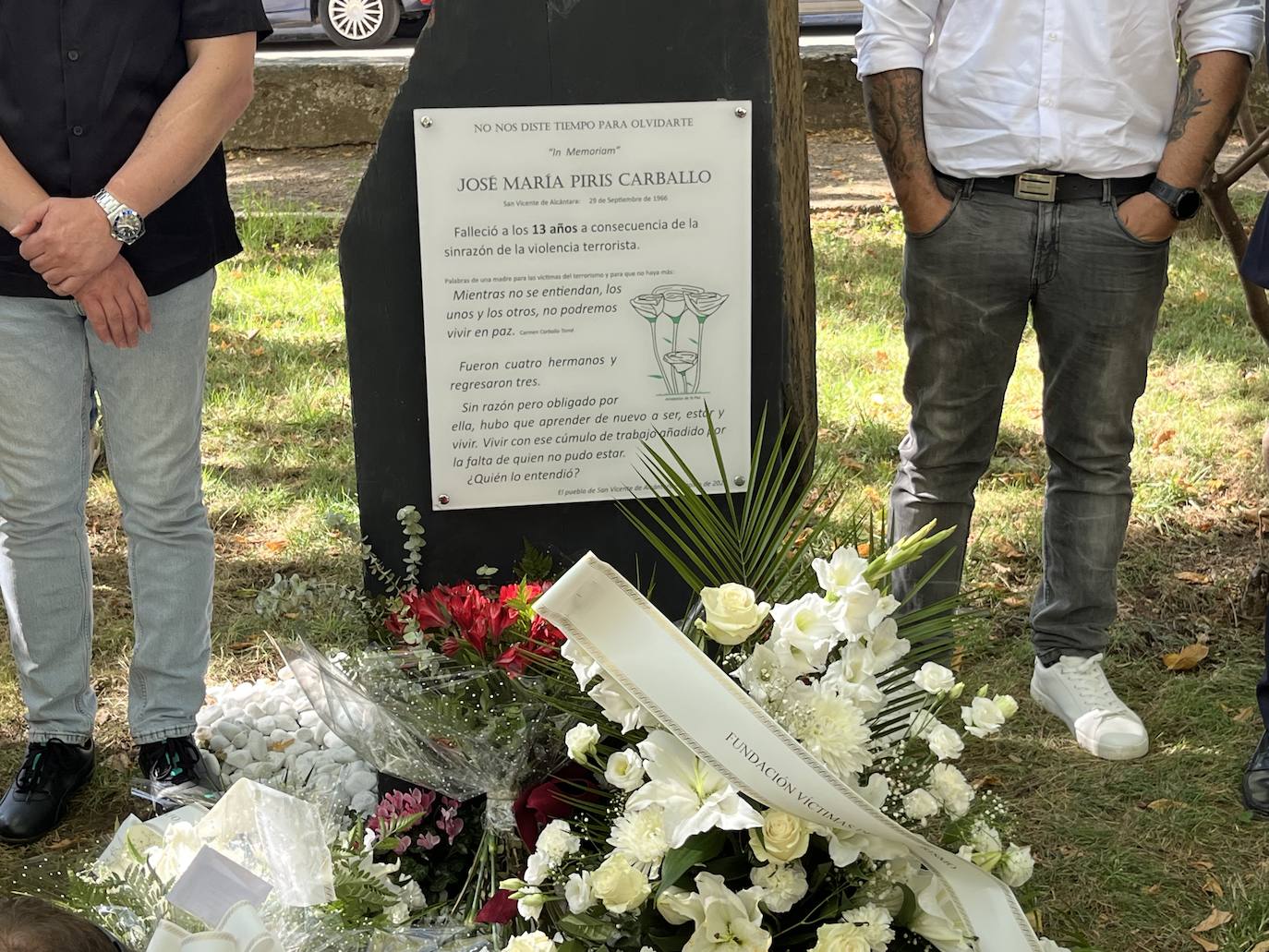 Imágenes del acto celebrado en memoria de Jose María Piris (I)