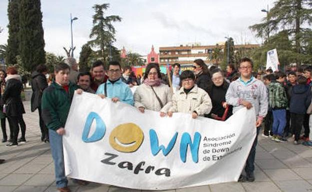 La XI Marcha de la Diversidad de Down Zafra se celebrará este jueves