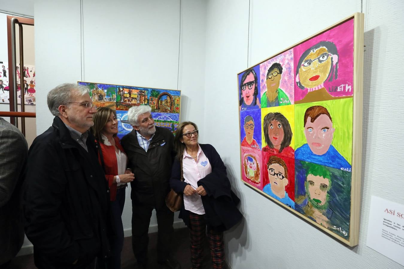 El centro cultural Santo Domingo acoge hasta el 14 de abril una muestra de arte de Down Mérida 'Igual-Arte. Todos los trazos tienen su color' es el resultado, tras más de un año de trabajo, del esfuerzo y la creatividad de los componentes que conforman el taller de pintura de Down Mérida.