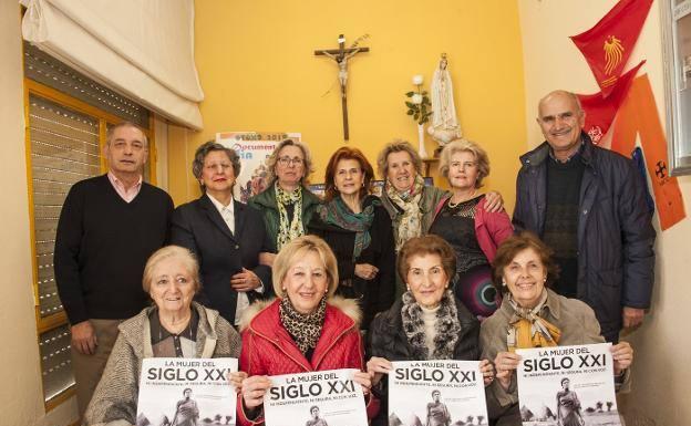 Voluntarios de Manos Unidas en la región en el transcurso de una campaña.