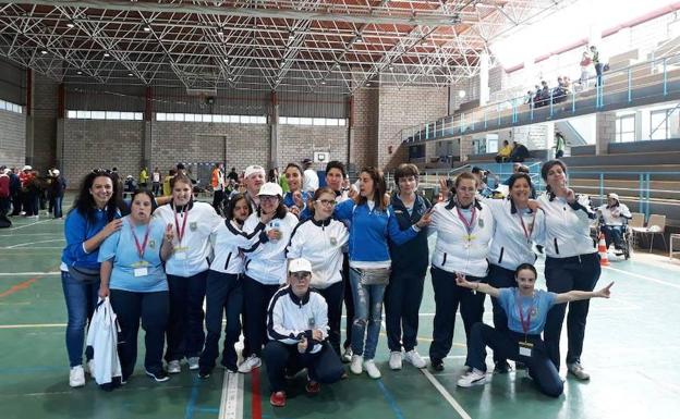 Mensajeros de la Paz Extremadura en la fase previa de Coria.