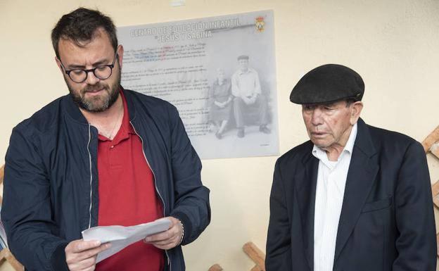 Jesús Vicente Díaz ha estado presente en la inauguración.