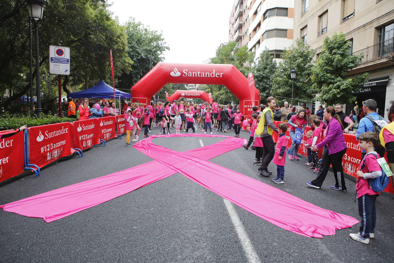 Imagen de la salida de la marcha rosa celebrada el año pasado en Cáceres.