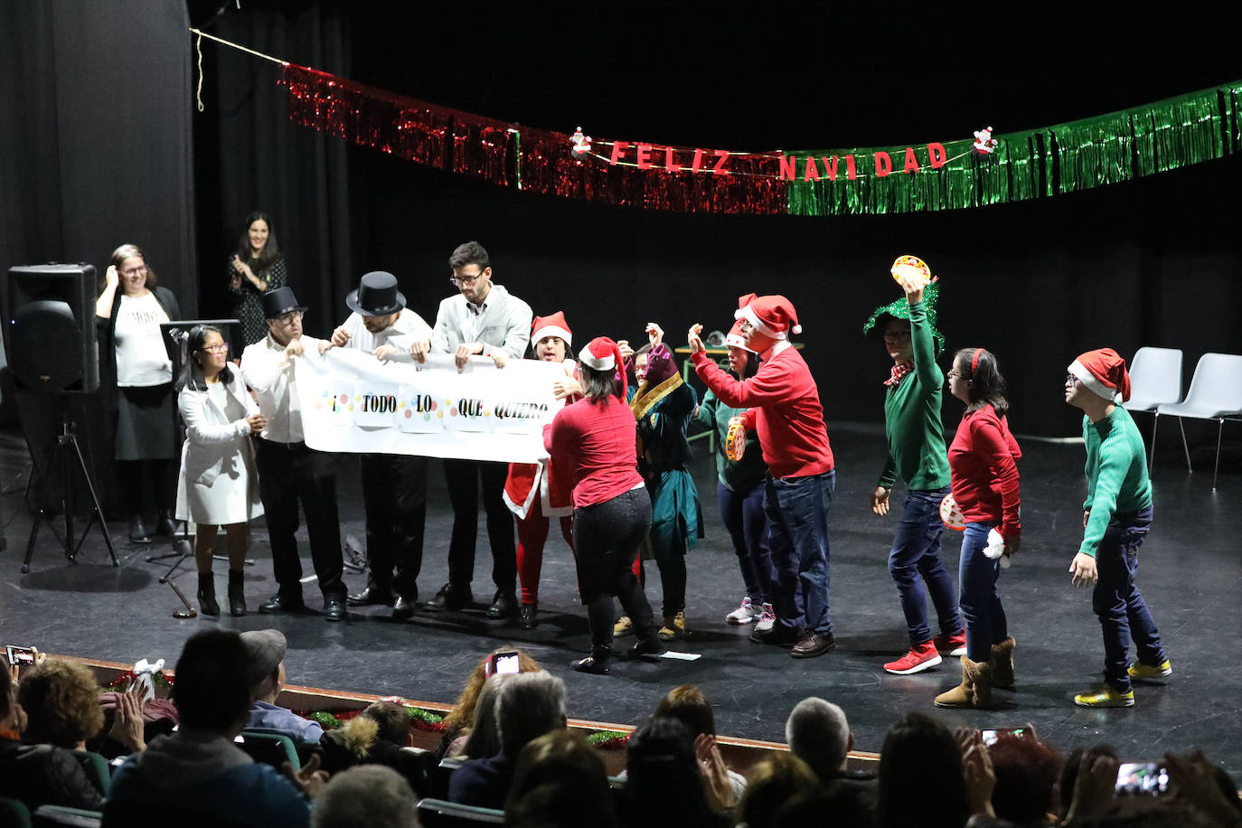 Fotos: Celebración de la convivencia navideña de Down mérida