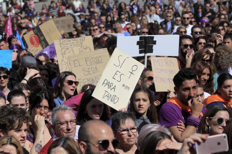 Manifestación en Cáceres. 
