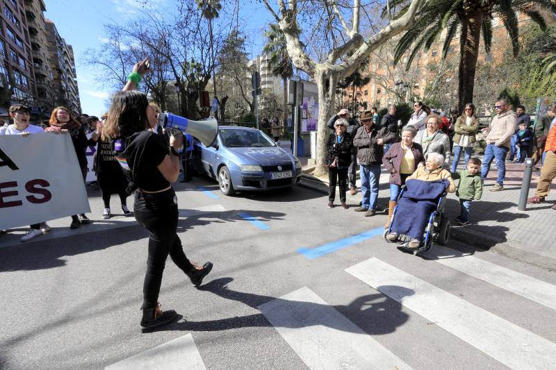 Manifestación en Cáceres. 
