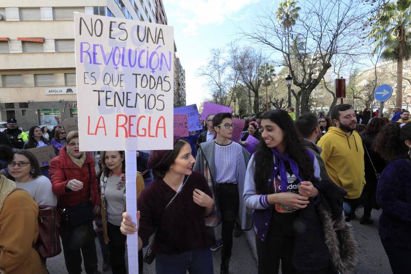 Manifestación en Cáceres. 