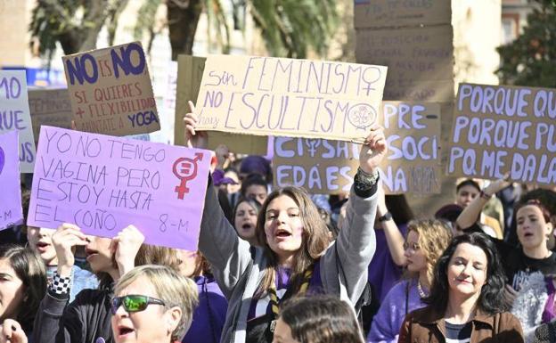 Cabecera de la manifestación 