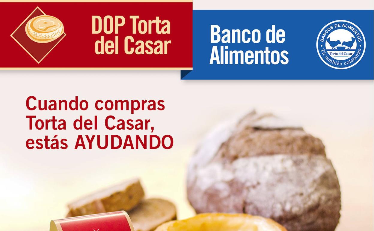La Torta del Casar continúa con sus donaciones al Banco de Alimentos para ayudar en Reyes a los más necesitados