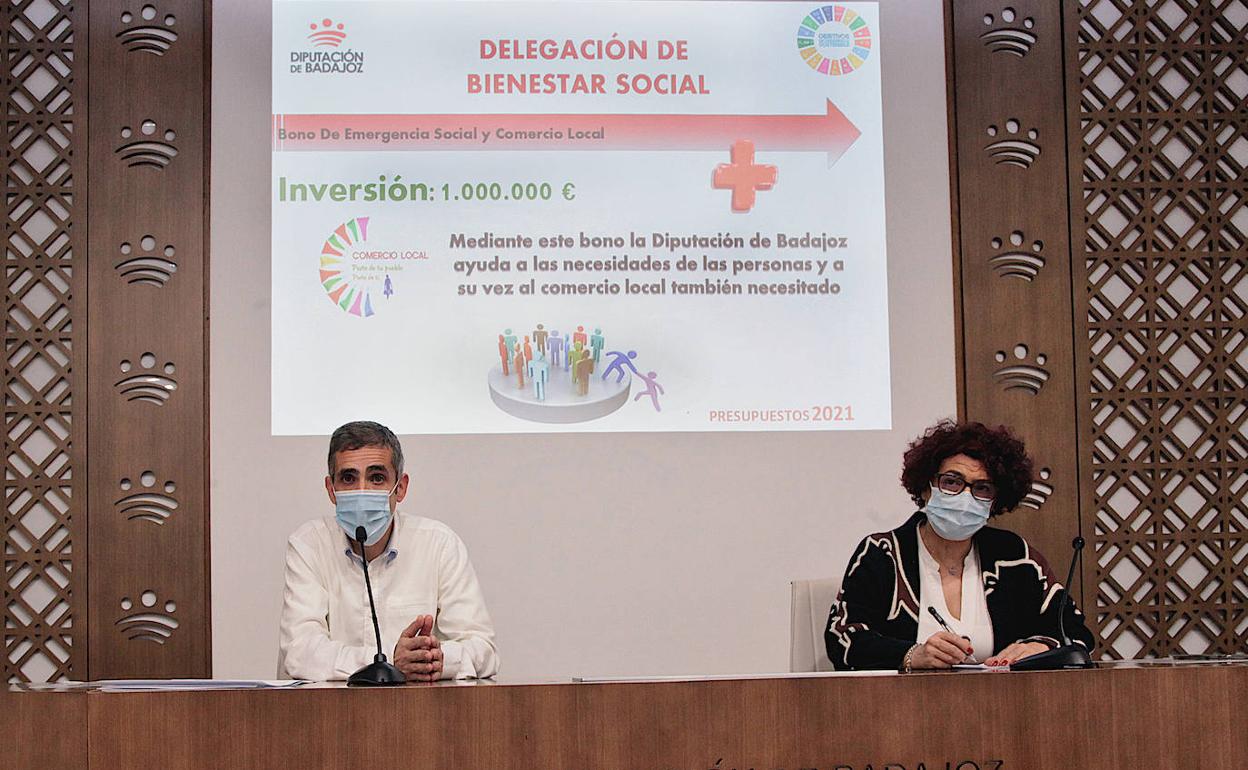 La Diputación de Badajoz dedicará un millón de euros a familias vulnerables