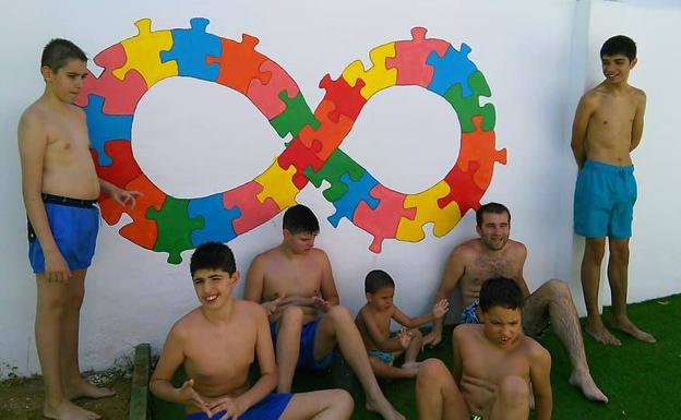 Participantes de la escuela de verano de Apnasurex.