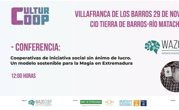 El CID de Villafranca de los Barros acoge hoy una conferencia sobre cooperativas de iniciativa social sin ánimo de lucro